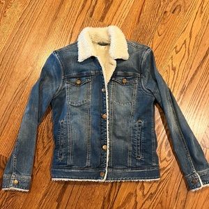 Crewcuts Sherpa lined Jean jacket (sz. 14)